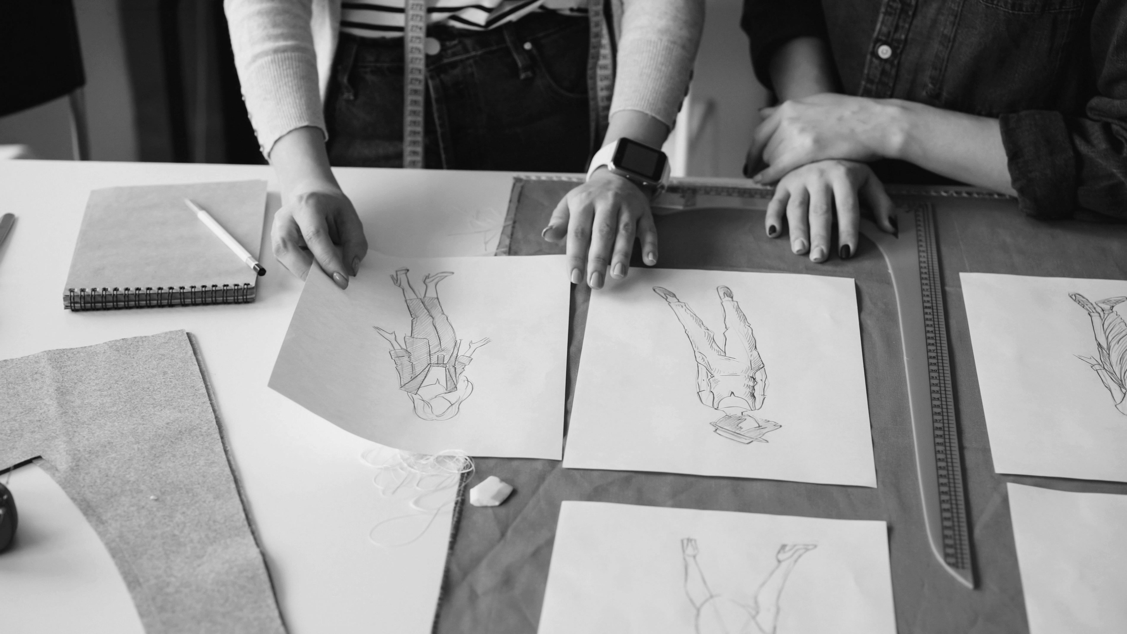 Desenvolvimento de modelagem e croquis — SB Private Label